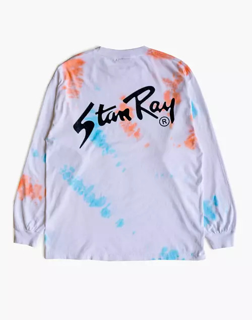 Stan Ray® Long-Sleeve Tie-Dye Logo Tee | Madewell