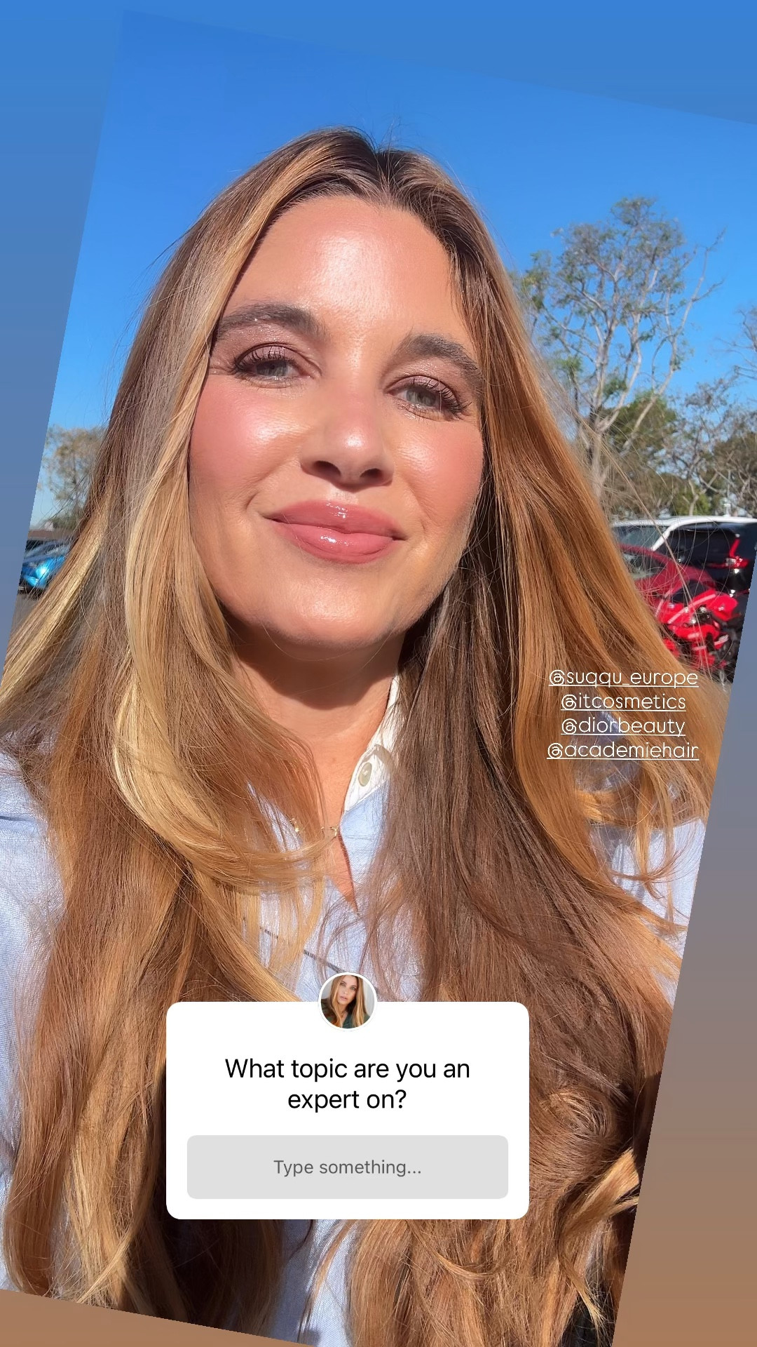 Lip gloss is Latte.  
Eyeshadow is: 152 (available today!) 
Hair is Académie Hair Sea Glass 

#LTKdayinmylife #LTKWorkwear #LTKBeauty