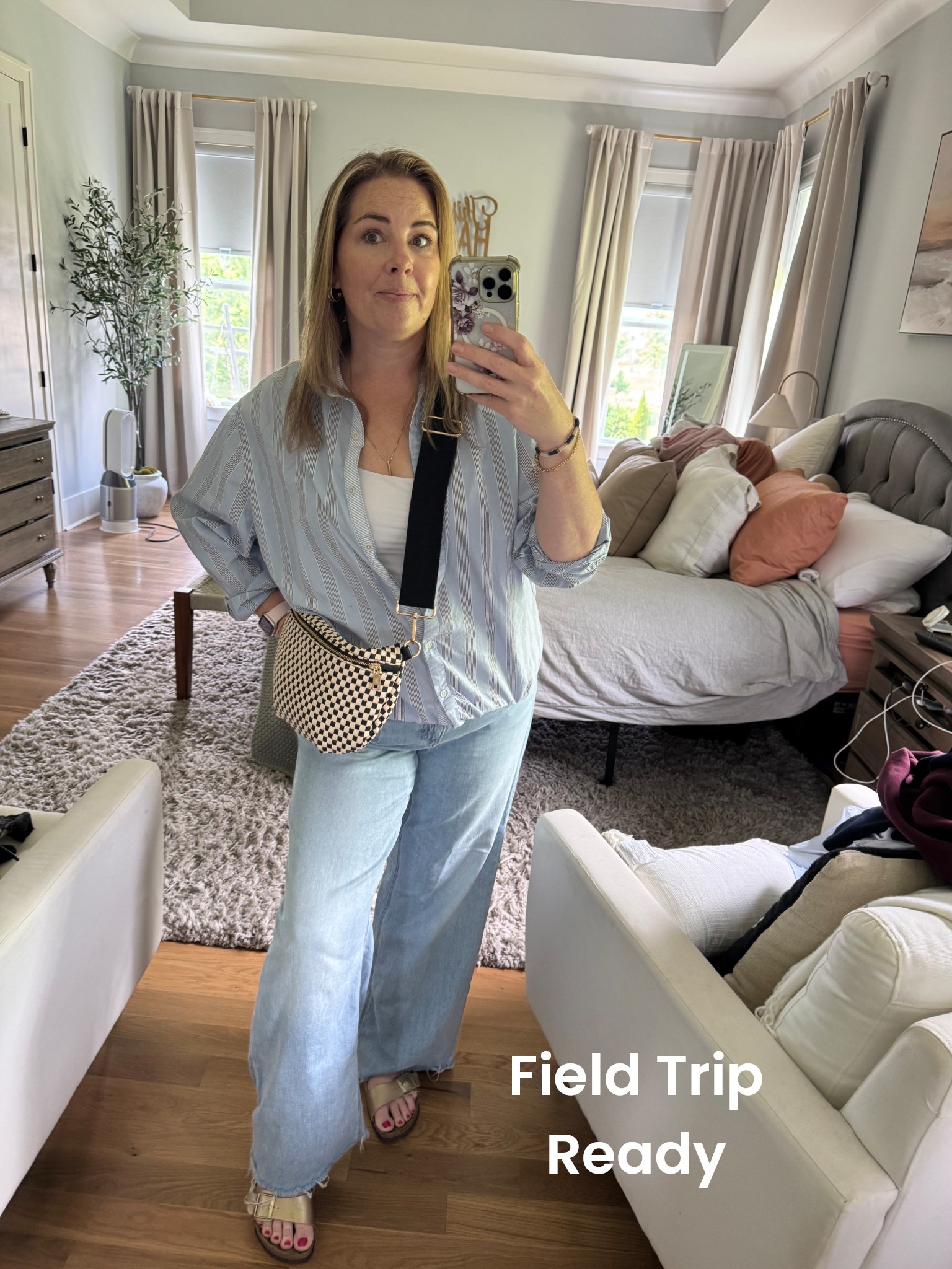 Field trip ready today with my favorite jeans and layers in case it’s cold inside. 

#LTKOver40 #LTKStyleTip #LTKMidsize