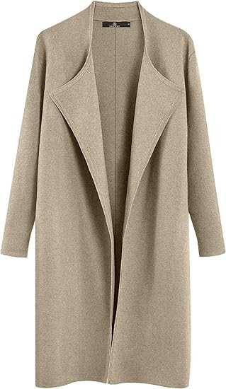 LILLUSORY Women's Long Cardigan Sweaters Oversized Fall Dressy Coatigan Jackets Trendy Knit Winte... | Amazon (US)