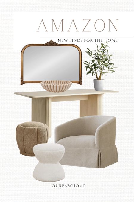 NEW Amazon home finds I’m loving!

Tan accent chair, neutral home, modern ottomans, white ottoman, brown ottoman, swivel ottoman, footrest, footstool, fluted dining table, rectangular dining table, faux olive plant, faux greenery, arched wall mirror, vintage mirror, tan scalloped bowl, ruffled bowl, reeded bowl, fluted bowl, home decor

#LTKStyleTip #LTKHome #LTKSeasonal