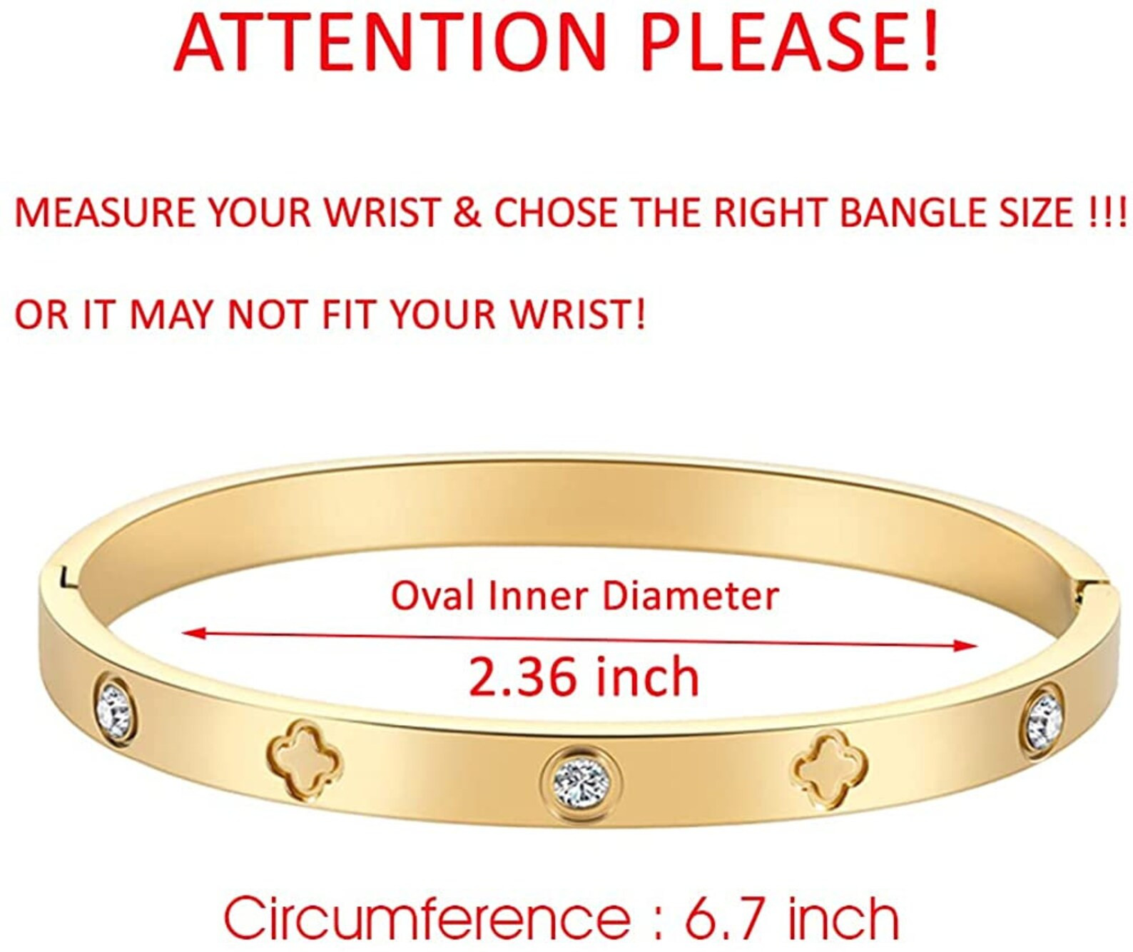 Love Friendship Bangle Bracelet Gold Plated Cubic Zirconia | Etsy | Etsy (US)