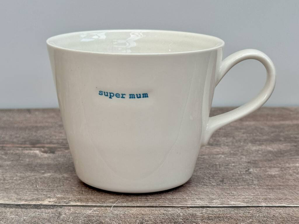White 'Super Mum' Mug | Not On The High Street