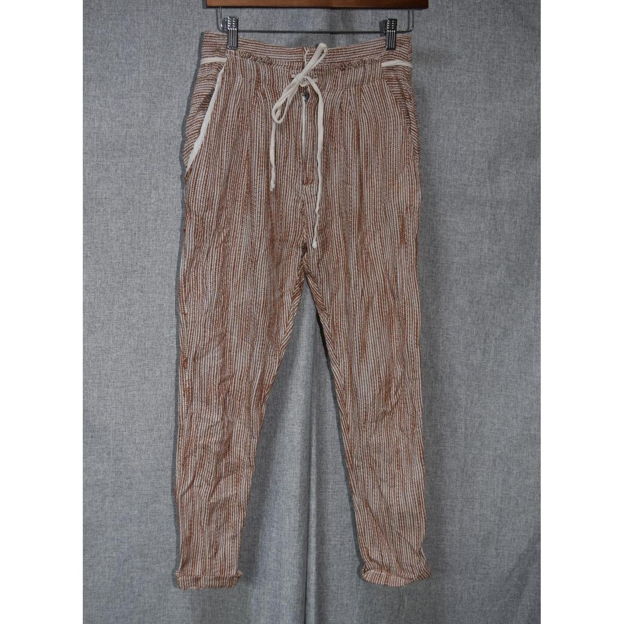 Free People Women's Pants - Brown - S | Depop US