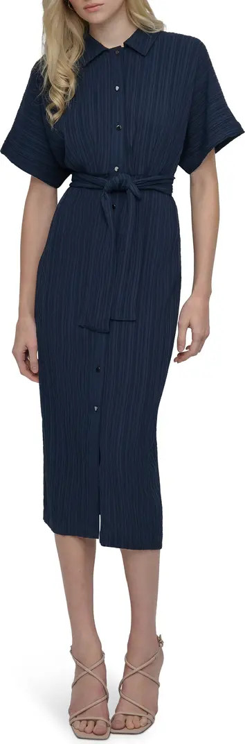 DKNY Crushed Dobby Shirtdress | Nordstromrack | Nordstrom Rack
