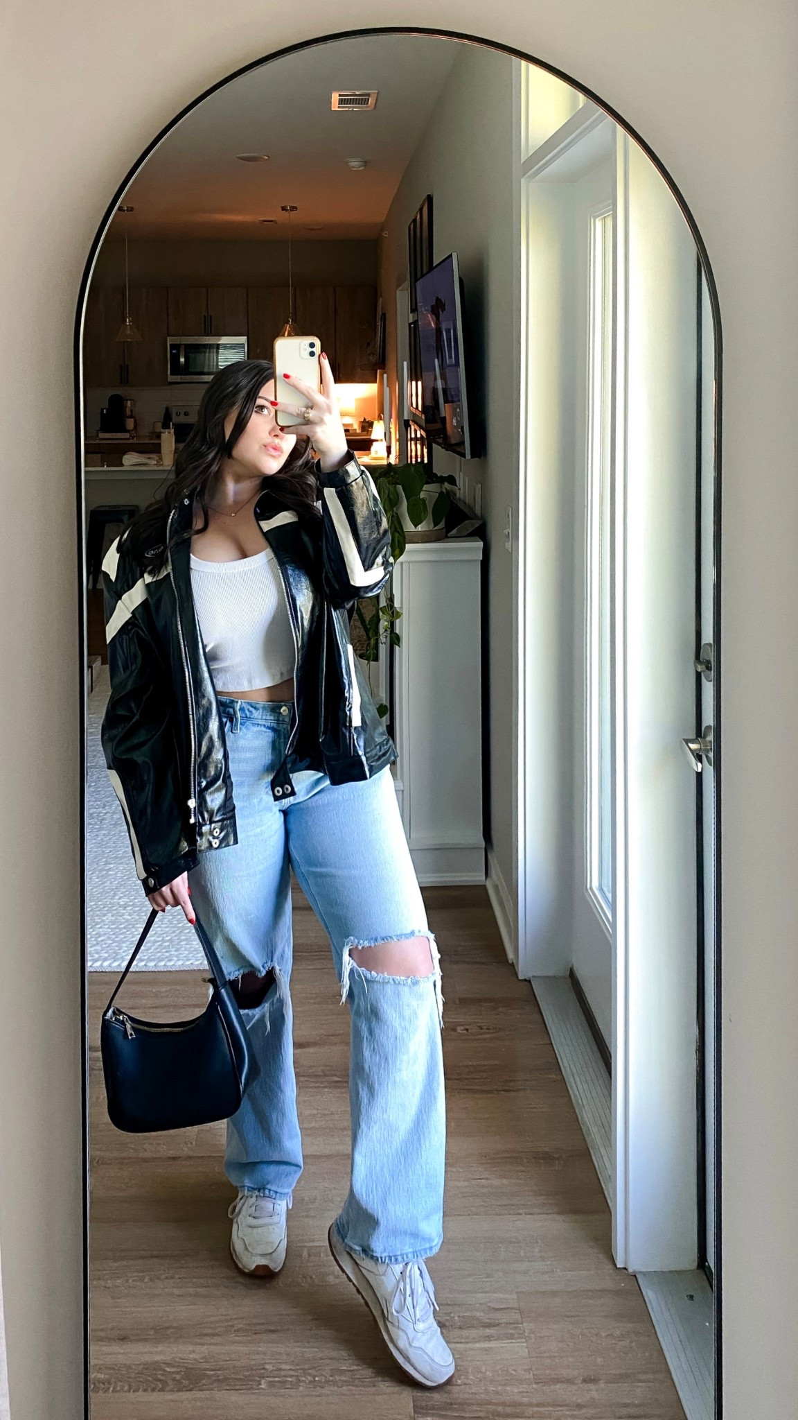 casual bomber jacket outfit 

#LTKStyleTip