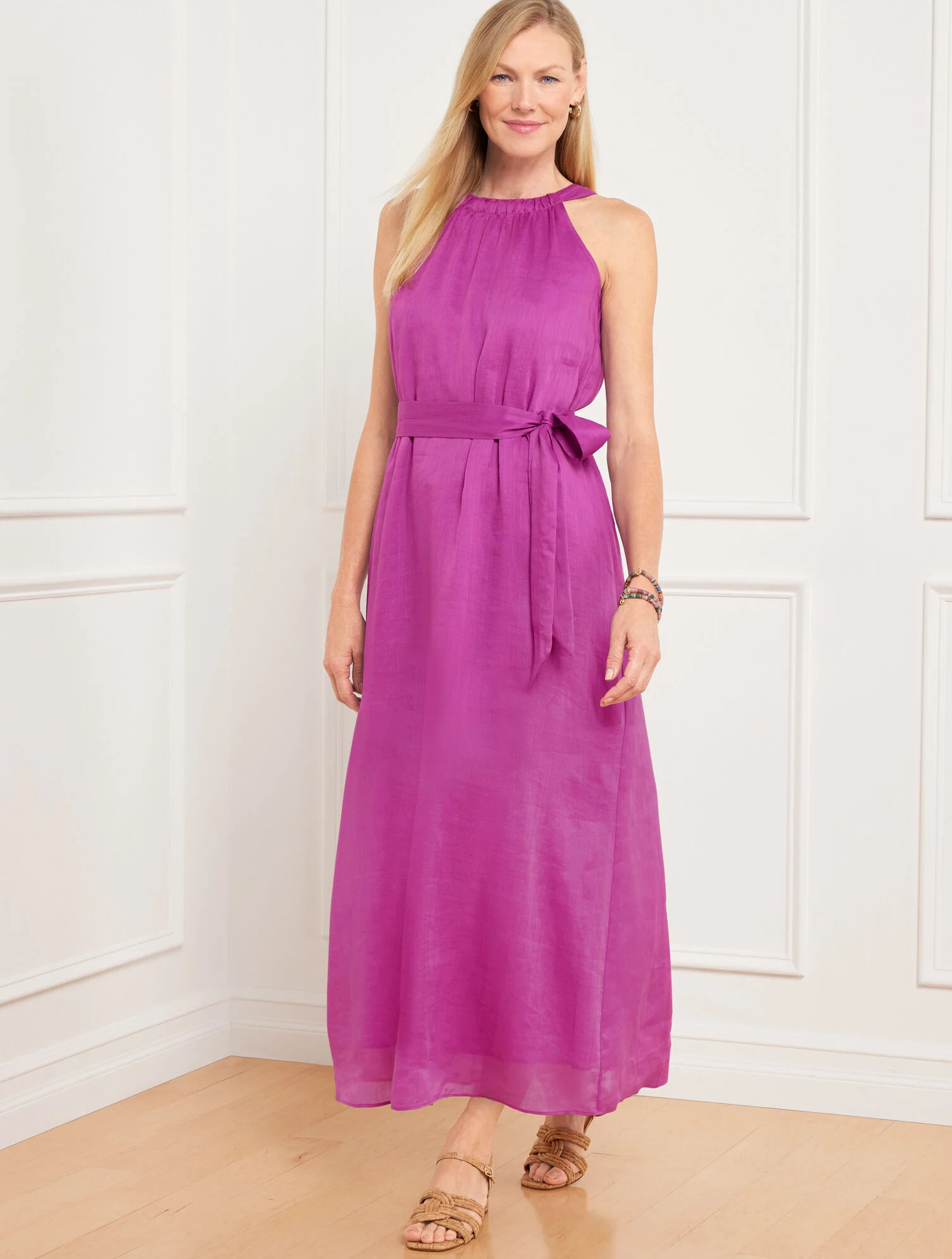 Halter Maxi Dress | Talbots