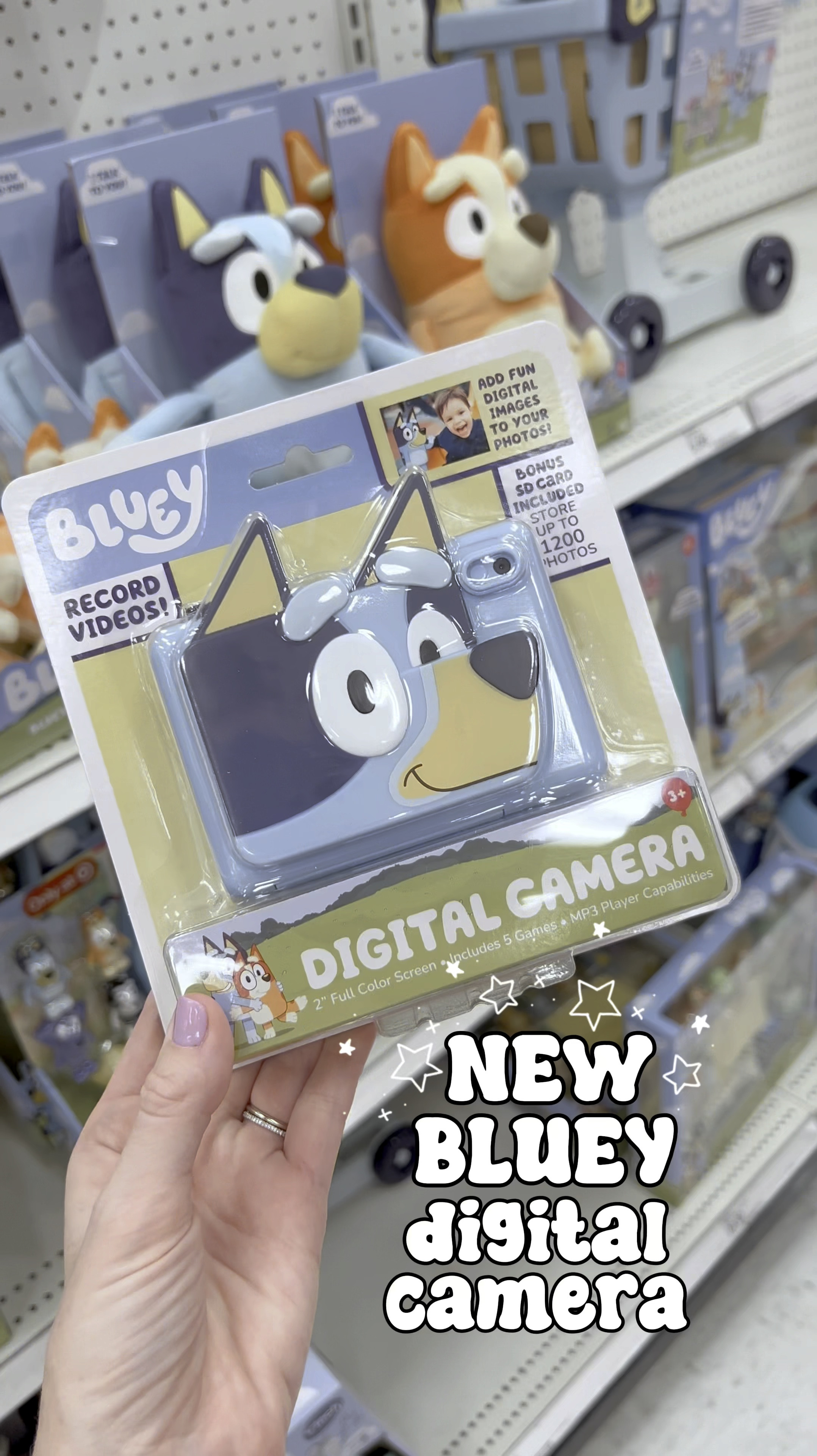 The cutest NEW Bluey toys have just been released! My favorite is this super cute digital camera! My 4 year old is obsessed! 🤍✨

#target #targetfinds #targetbullseye #targetaddict #targetrun #targetmom #targetshopping #targetfun #targetdeals #targethaul #targetfind #targetmusthaves #targetfinds #targetstyle #newattarget #targetshoppingcart #targetlife #newattarget #targetfavorites #bluey #blueyshow #blueyparty #blueyshoppingcart #blueycamera #amazonfavs #amazonfinds #amazonbluey #amazonblueycamera

#LTKFamily #LTKKids #LTKBacktoSchool