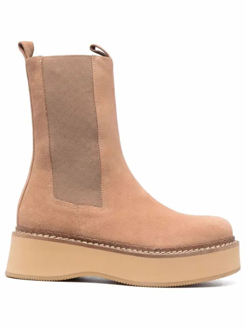 Eerin platform suede boots | Farfetch (US)