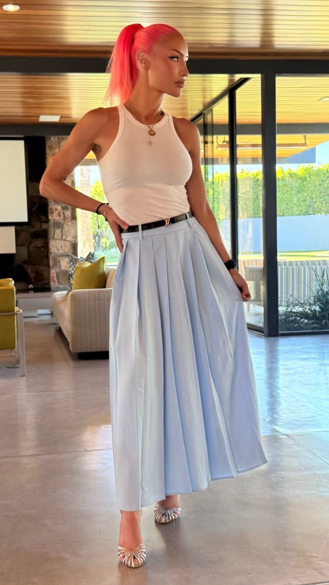 Love this skirt 💅🏽💕

#LTKootd #LTKU #LTKOver40
