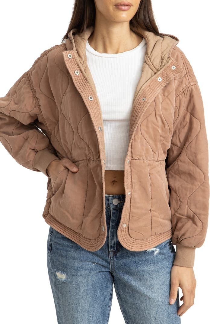 Quilted Hooded Jacket | Nordstrom