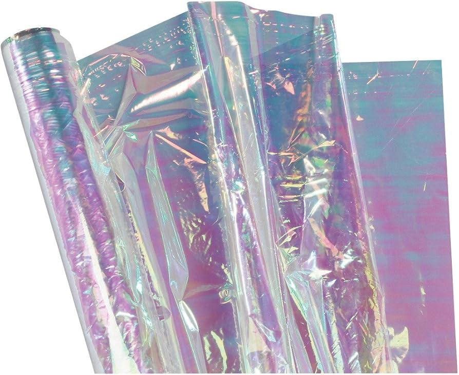 Creativity Street Iridescent Film, Mother of Pearl, 36" x 12-1/2', 1 Roll,1 Pack | Amazon (US)