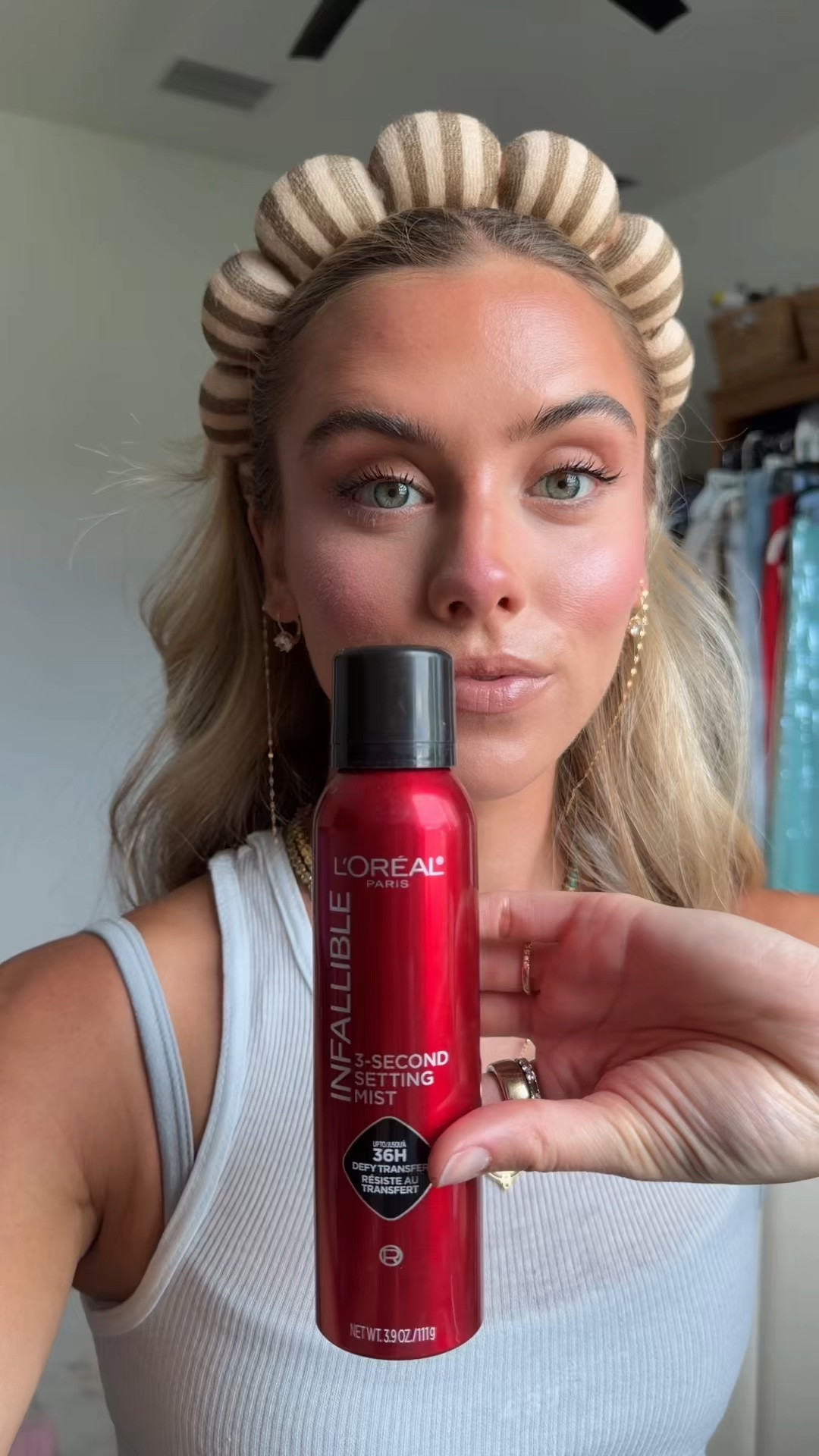 Unleash unstoppable confidence with L’Oreal’s Infallible 3-Second Setting Spray! This innovative microfine mist ensures your makeup stays vibrant and transfer-resistant for up to 36 hours, no matter what your day brings. It dries instantly, feels breathable, and leaves a beautiful natural glow, never a white cast

#LTKgrwm #LTKselfcare #LTKBeauty