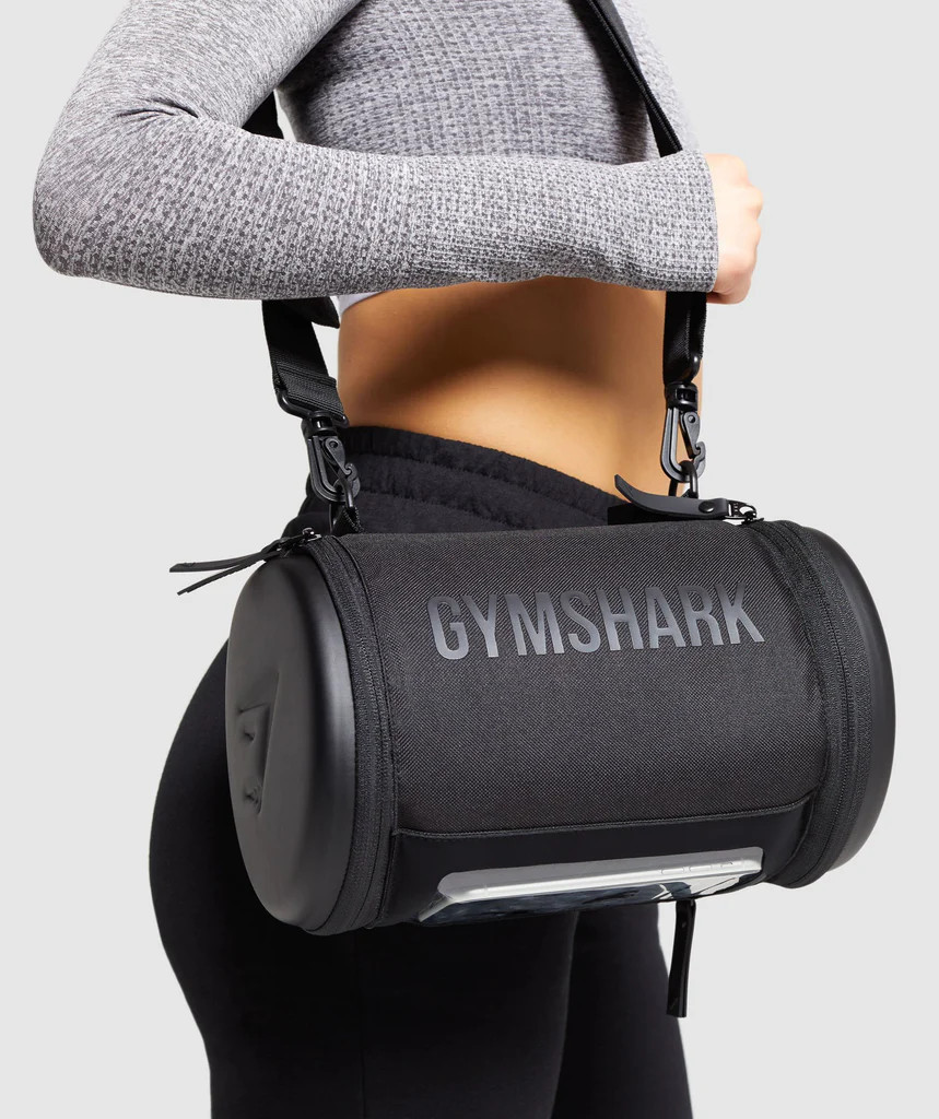 Gymshark Lifting Club Barrel Bag - Black | Gymshark (Global)