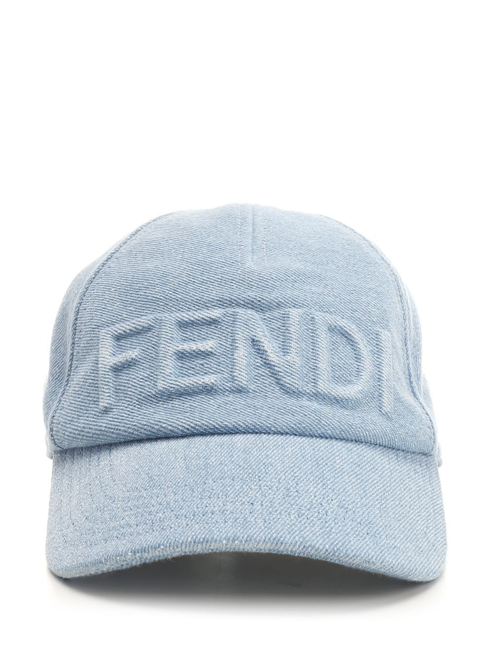 Fendi Denim Baseball Hat | Italist.com US