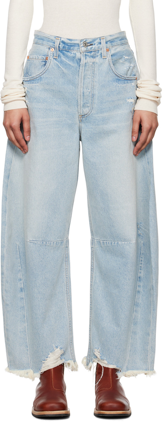 Black Horseshoe Jeans | SSENSE