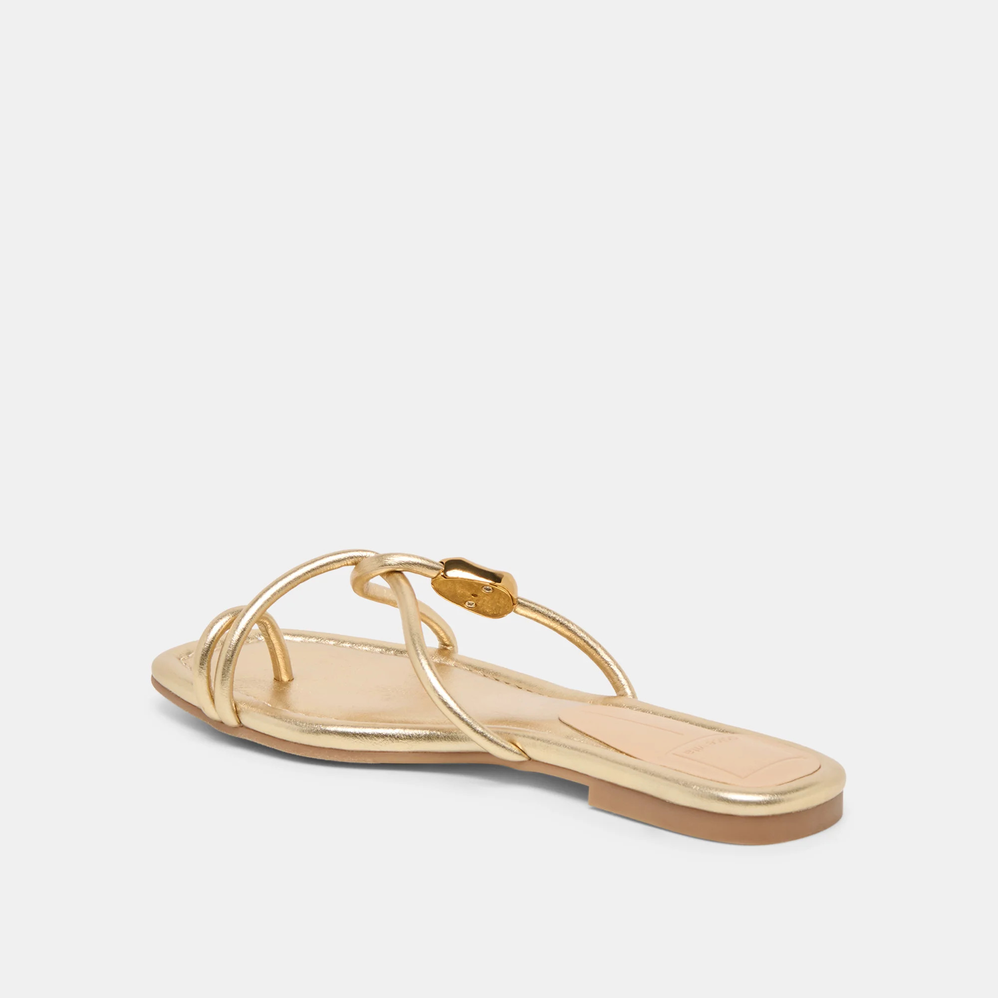 Louiz Sandals Gold Stella | DolceVita.com