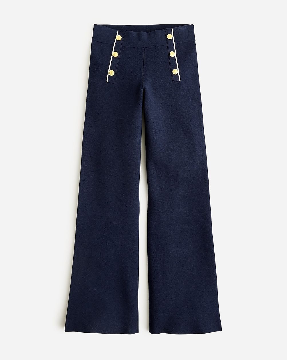 Delaney full-length sailor sweater-pant | J.Crew US