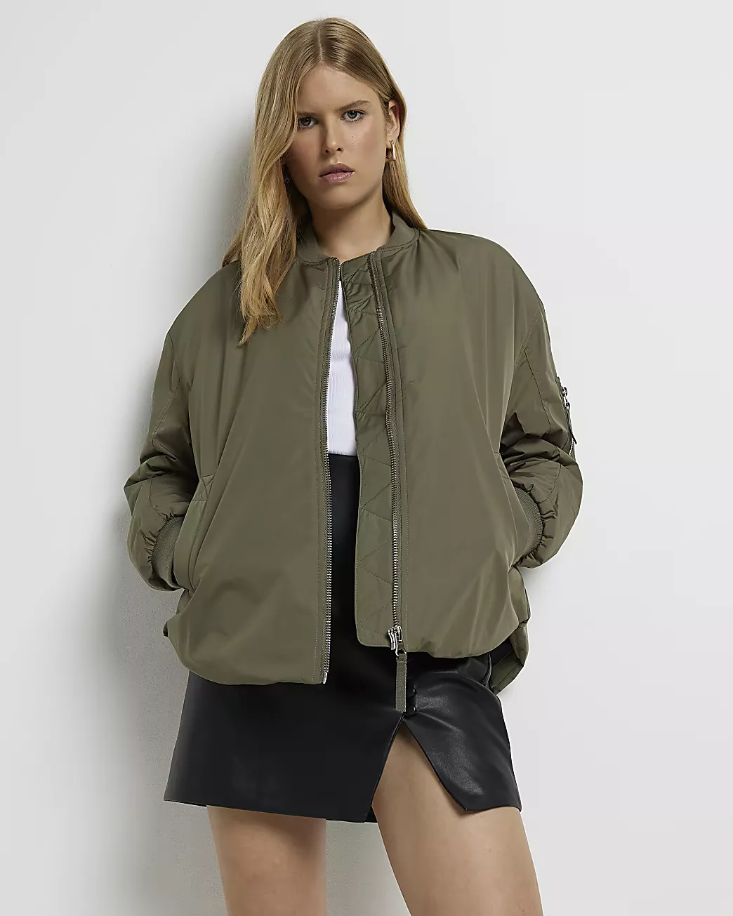 River island bomber jacket 2024 womens