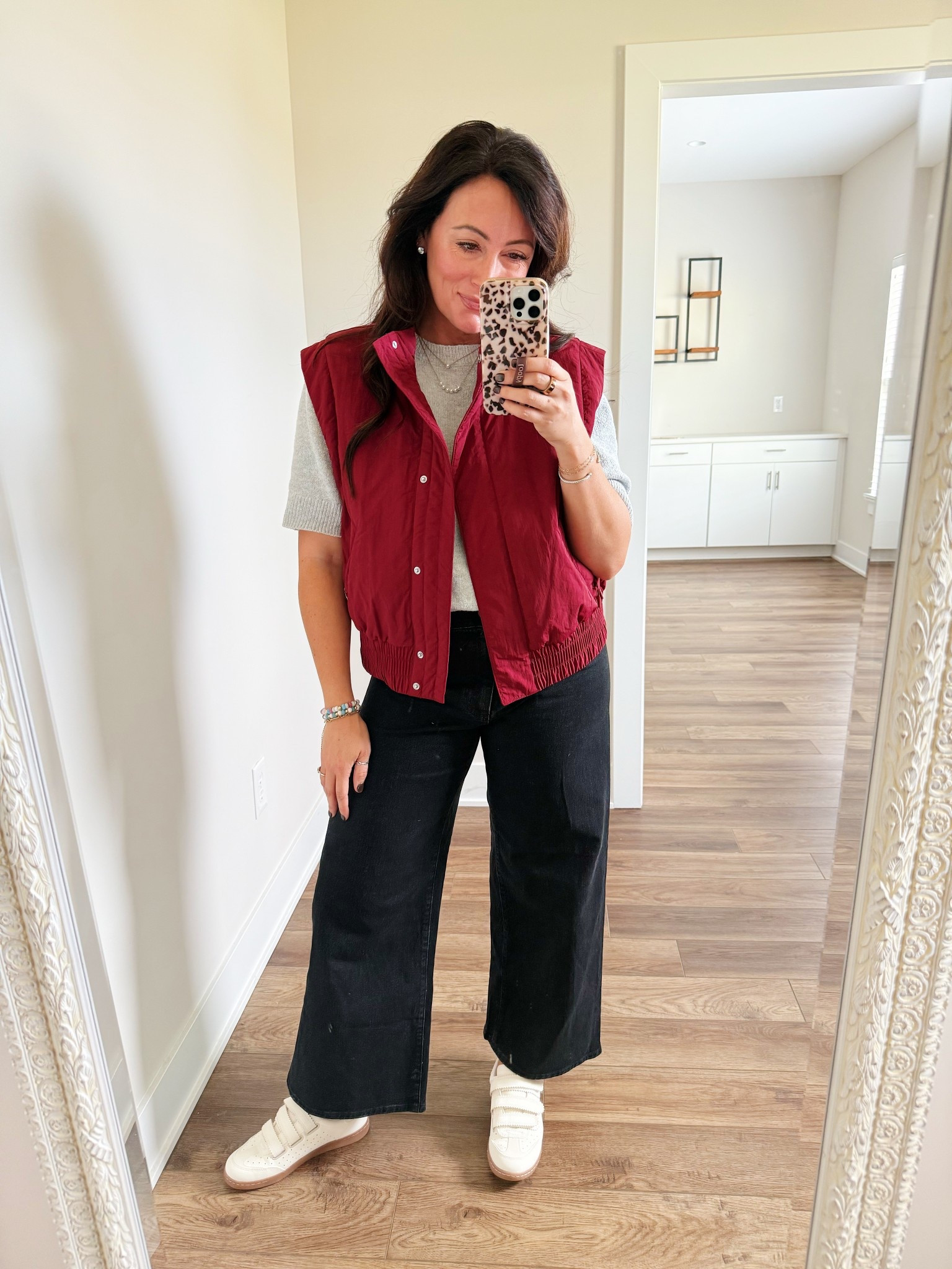 TARGET 🎯 TUESDAY 
• medium sweater 
• medium vest 
• size 8 regular denim 
• shoes true to size 


#LTKSeasonal #LTKFindsUnder50 #LTKStyleTip