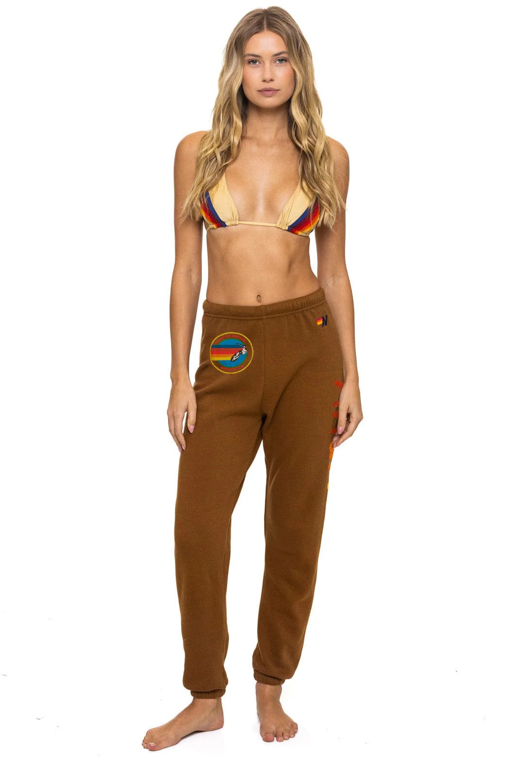 AVIAOR NATION SWEATPANTS - CINNAMON | Aviator Nation