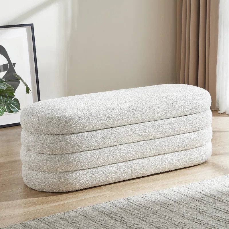 Mercer41 Rilie Upholstered Storage Ottoman & Reviews | Wayfair | Wayfair North America