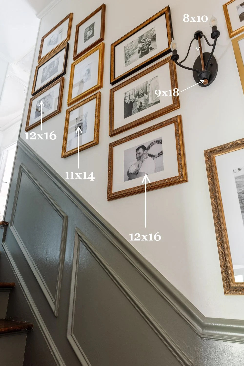 Gallery wall update with a side of antique charm! 

Was this the right move? Or should we have kept the black frames? Too late to ask now I guess. 😅

If you want our “gallery wall formula”, all of the frames, sizes, and layout planning method we used is on BlesserHouse.com

I’m so in love with it! (Even more in love with those sweet faces in the photos though, of course.)

#LTKFindsUnder50 #LTKHome #LTKStyleTip