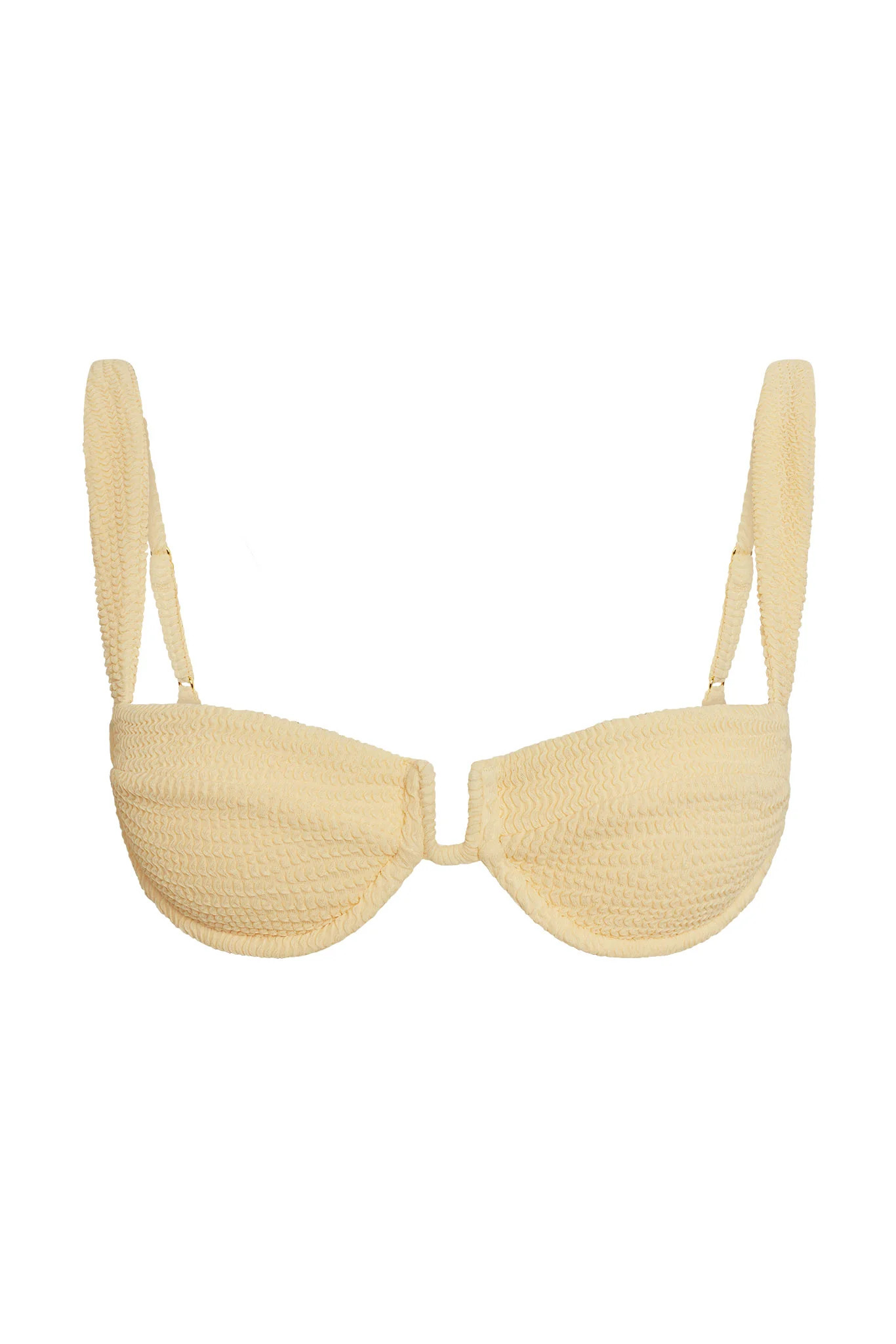 Cala Roja Top - Raffia Crinkle | Monday Swimwear