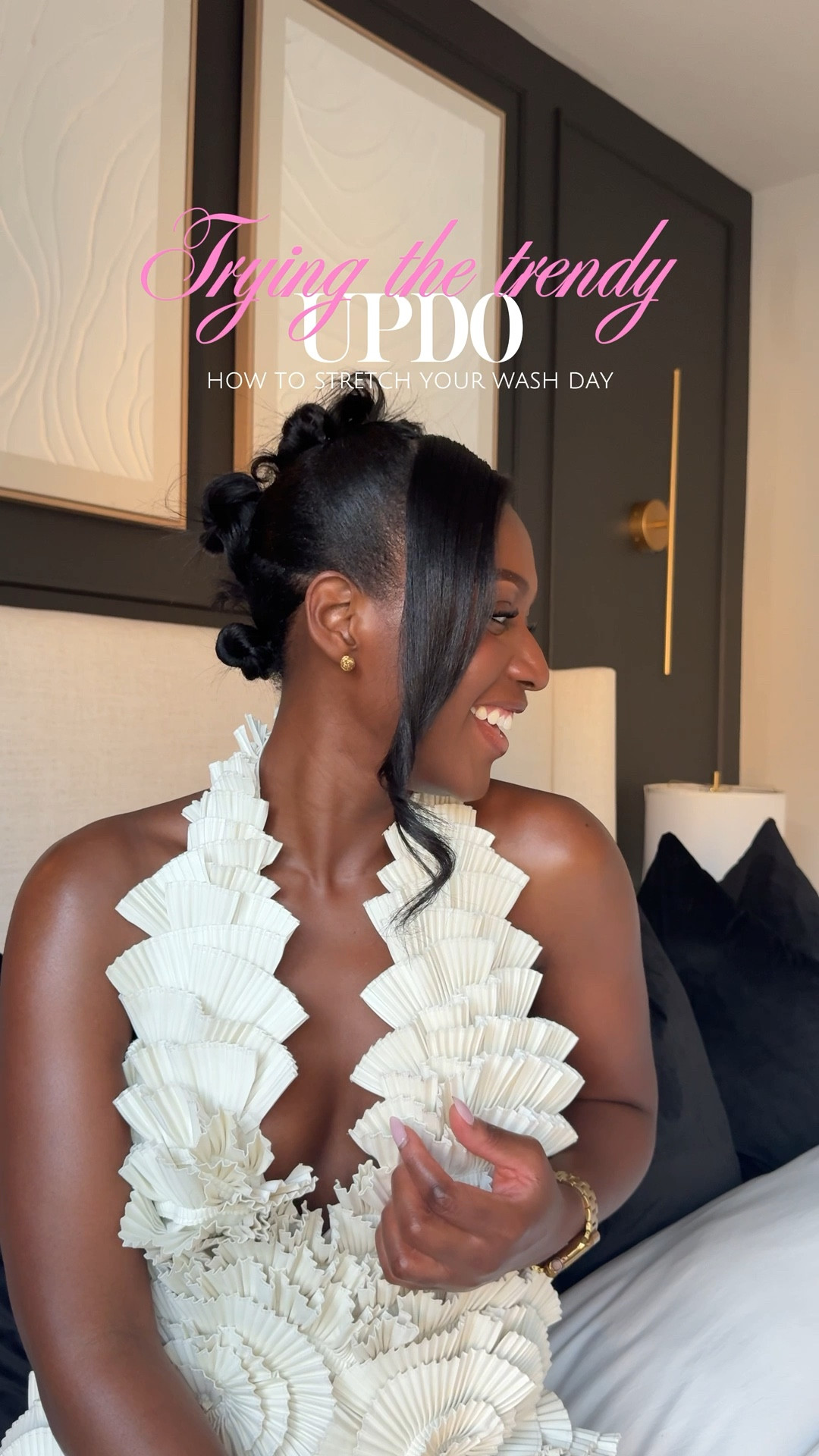My take on the viral 3 bun updo and linking my dress 🩷 featuring Briogeo at @Sephora & @ulta 🫶🏾 

#LTKBeauty #LTKstorytime #LTKgrwm