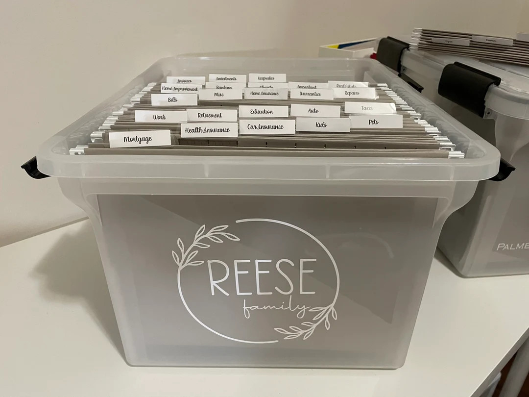 Milestone Box Labels | Etsy (US)