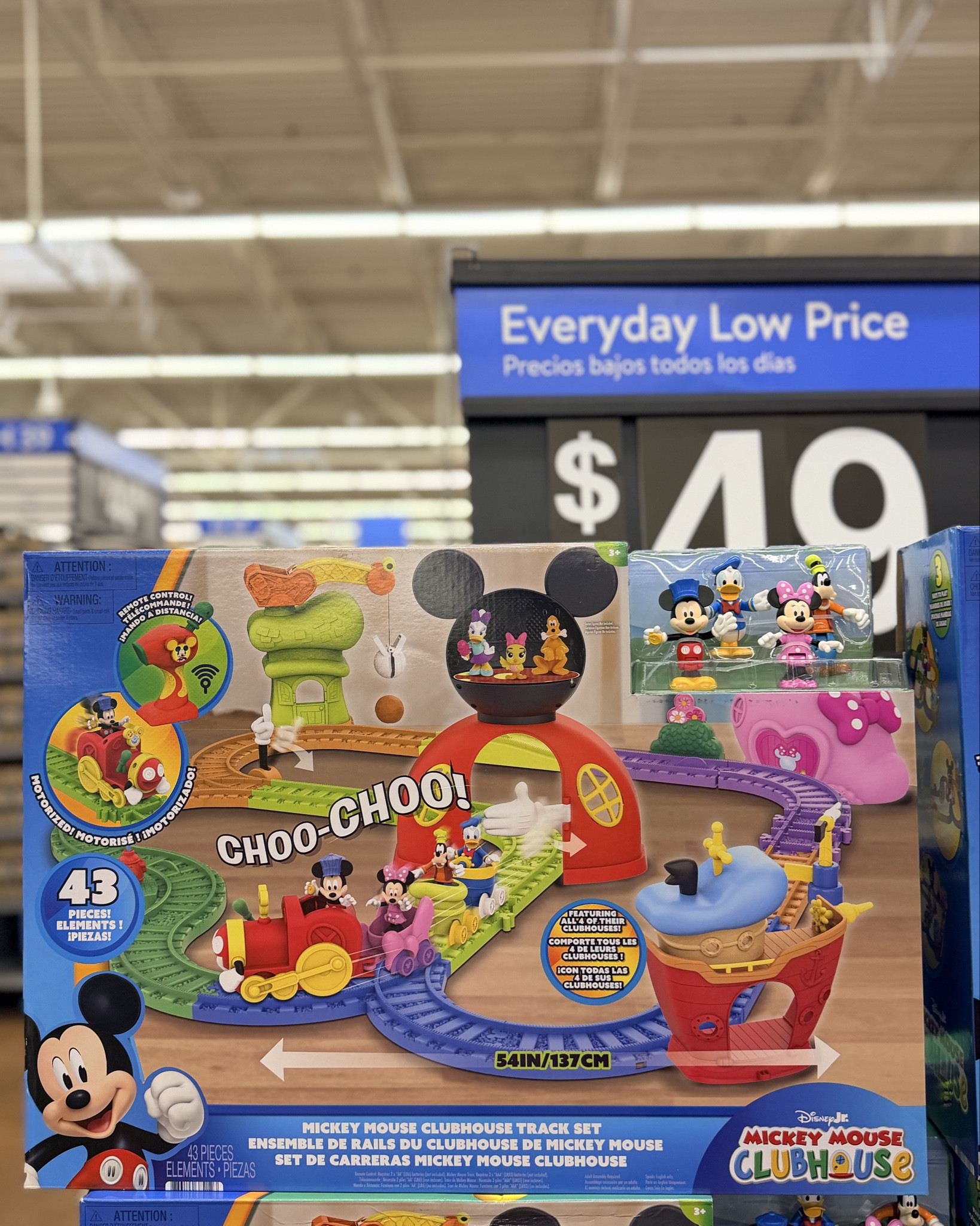 Mickey Mouse Clubhouse Train Set 🚂🎉

Cute interactive train set for toddlers with lights, sounds and 43 fun pieces. Perfect holiday gift idea and great for Mickey fans.

mickey mouse train set
toddler christmas toys
walmart toys for kids
interactive toddler toys
mickey mouse clubhouse gift

#LTKHoliday #LTKKids #LTKGiftGuide