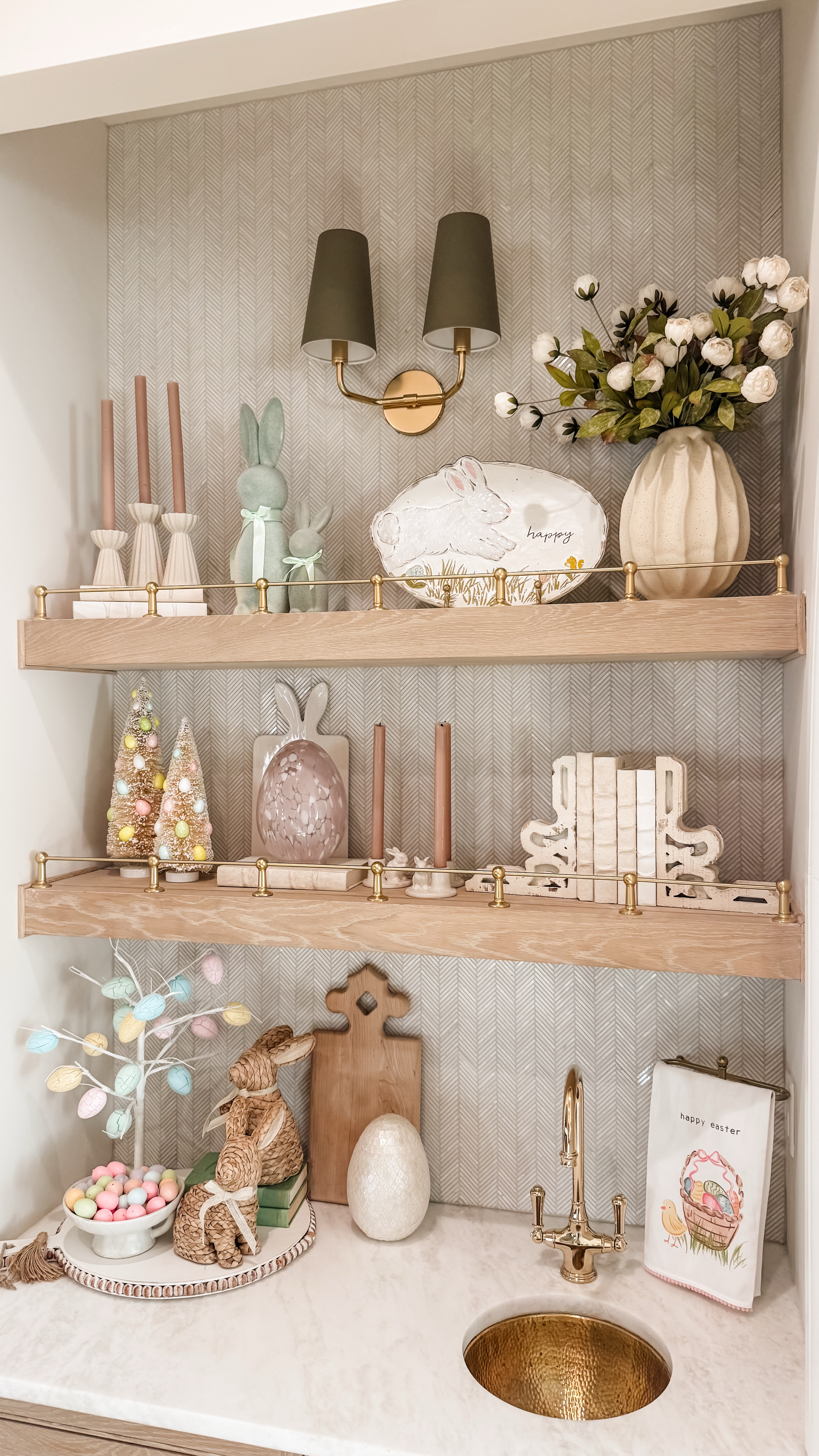 Easter shelfie 

#LTKHome #LTKWatchNow #LTKSeasonal