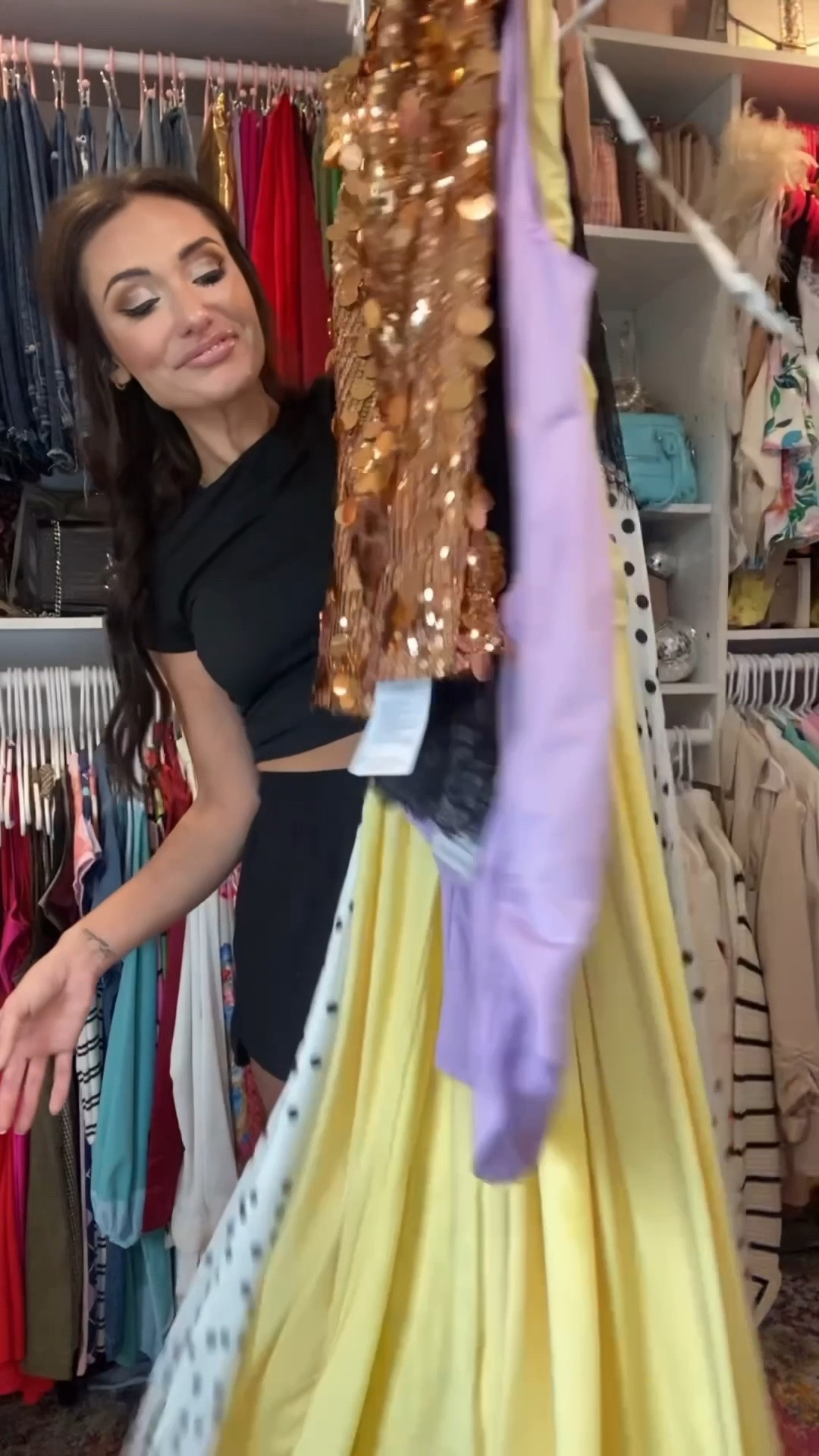 ALIEXPRESS DRESS HAUL 👗✨ A roundup of some of the pieces I saw online and instantly hit “add to cart” just came in… come try them on with me!! A few hits, maybe a miss or two… all my sizing details here!

Yellow gown: S
Purple mini: S
Sequin dress: M
Polkadot dress: S
Black dress: S

Shop the haul here!! Sequins, fancy outfits, summer wedding, European summer, fancy style, ball gown, formal outfits, bridesmaid dress

#LTKWedding #LTKgrwm #LTKootd