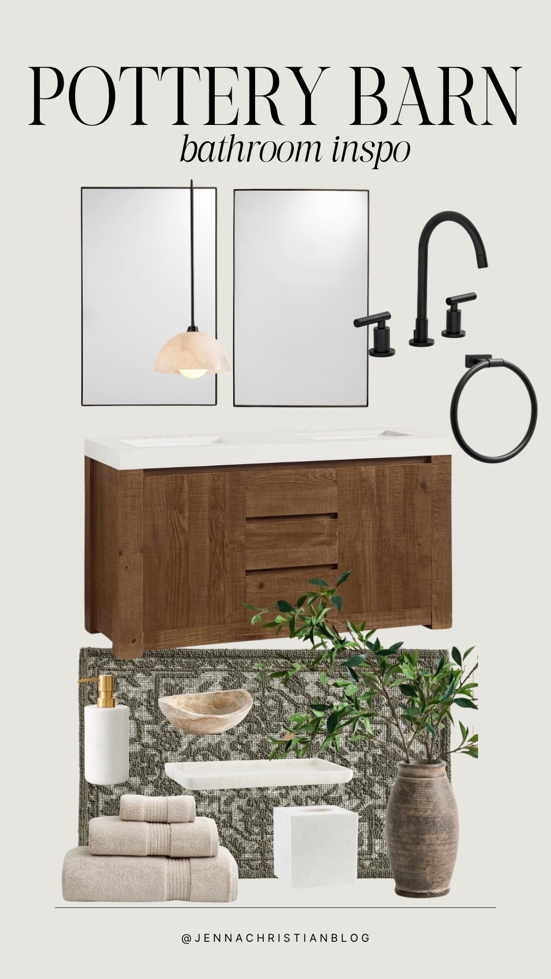 Chic elevated bathroom refresh! 

Home decor 
Neutral home decor 
Summer home decor 
Guest bath

#LTKSeasonal #LTKHome
