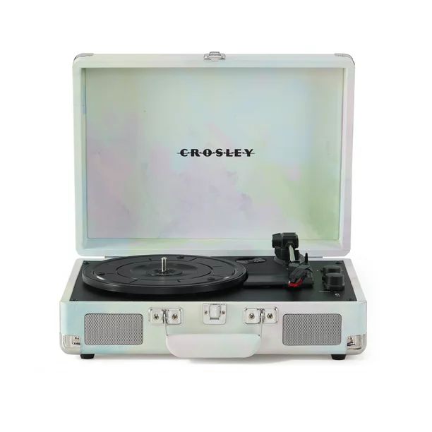 Crosley Cruiser+ - Green Watercolor (Vegan Leather) - Walmart.com | Walmart (US)