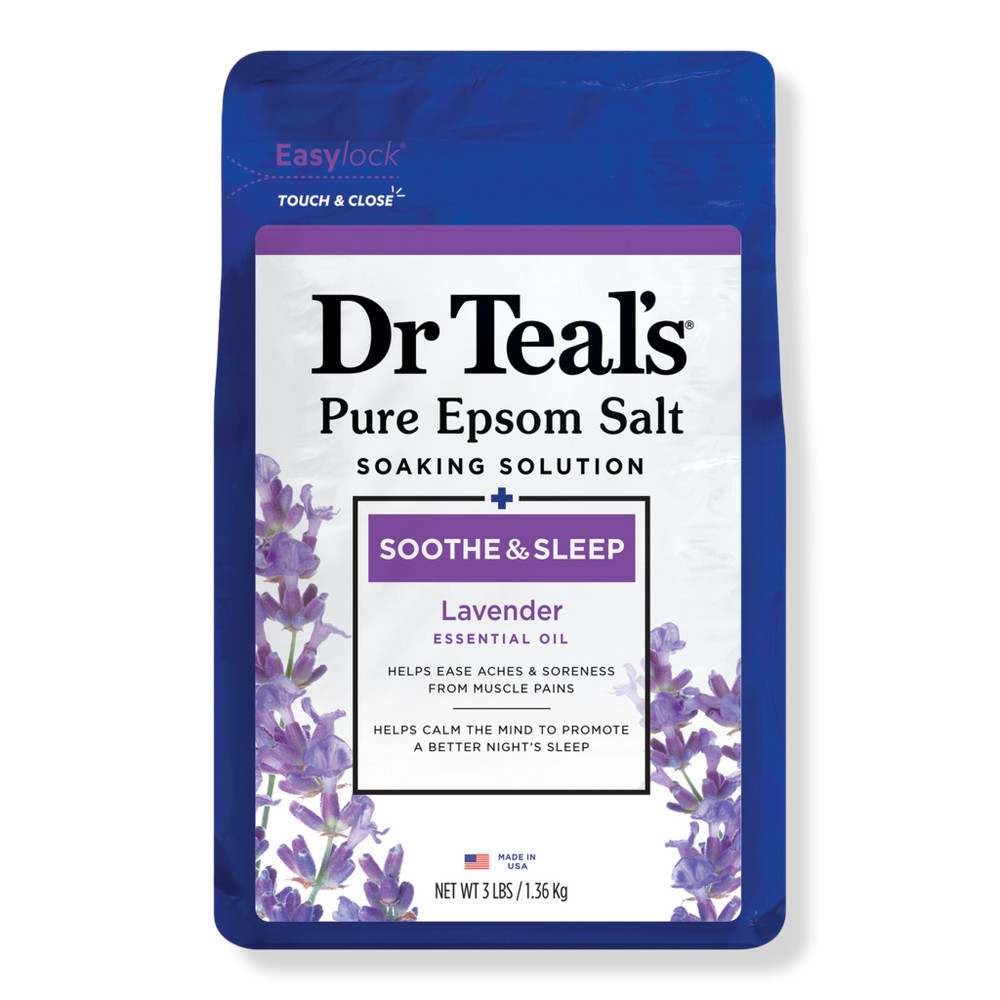 Dr Teal's Soothe & Sleep with Lavender Pure Epsom Salt Soaking Solution | Ulta