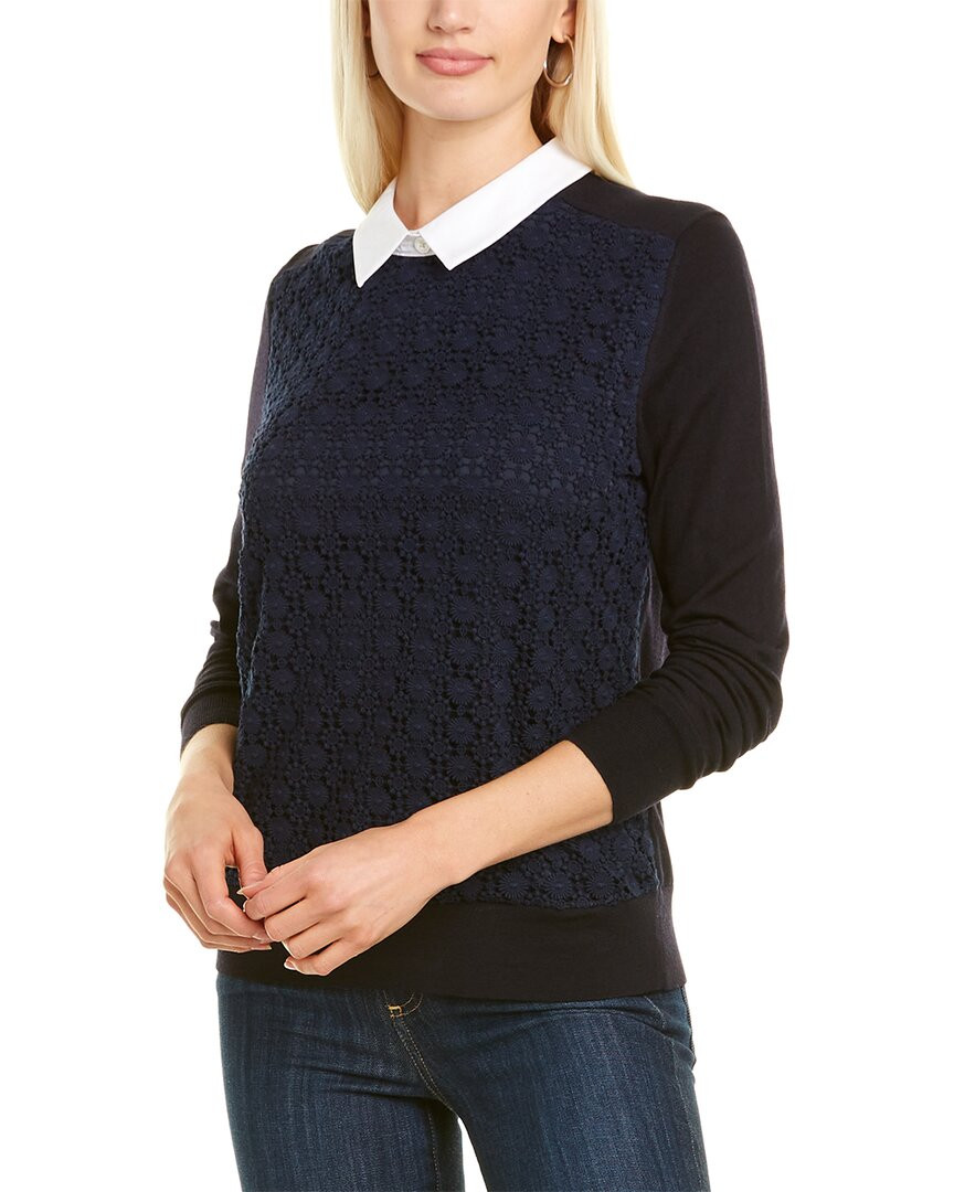 Tory Burch Guipure Wool Sweater | Ruelala