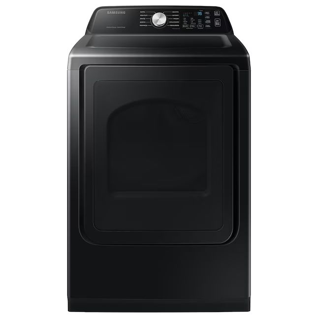 Samsung 7.4-cu ft Smart Electric Dryer (Brushed Black) | Lowe's