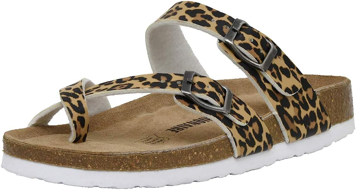 CUSHIONAIRE Women's Luna Cork footbed Sandal with +Comfort | Amazon (US)