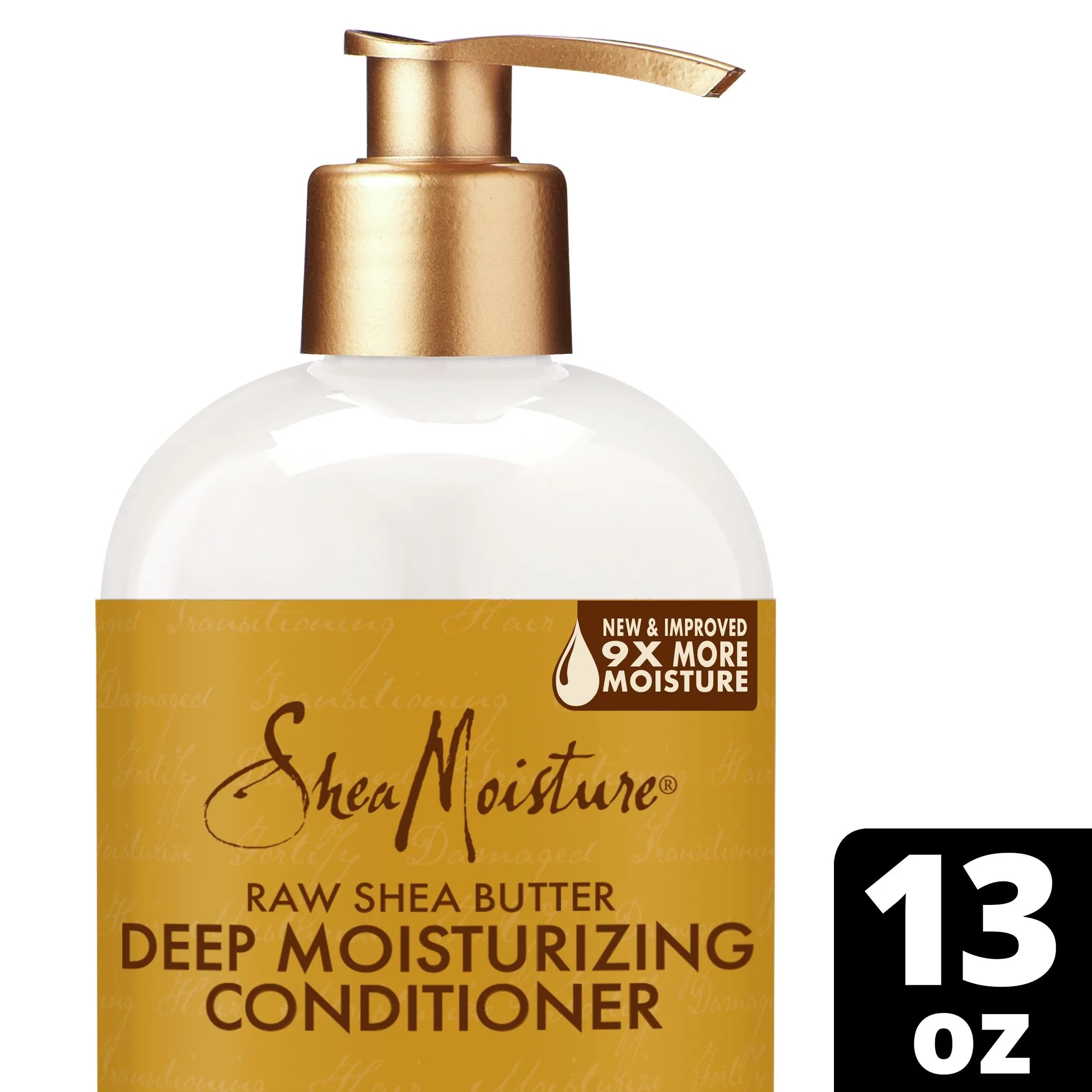 SheaMoisture Raw Shea Butter Restorative Silicone Free Conditioner for Damaged Hair 13 oz | Walmart (US)