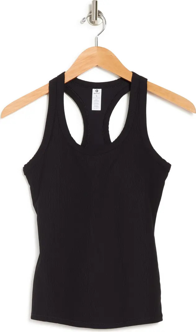 90 DEGREE BY REFLEX Ribbed Racerback Tank Top | Nordstromrack | Nordstrom Rack
