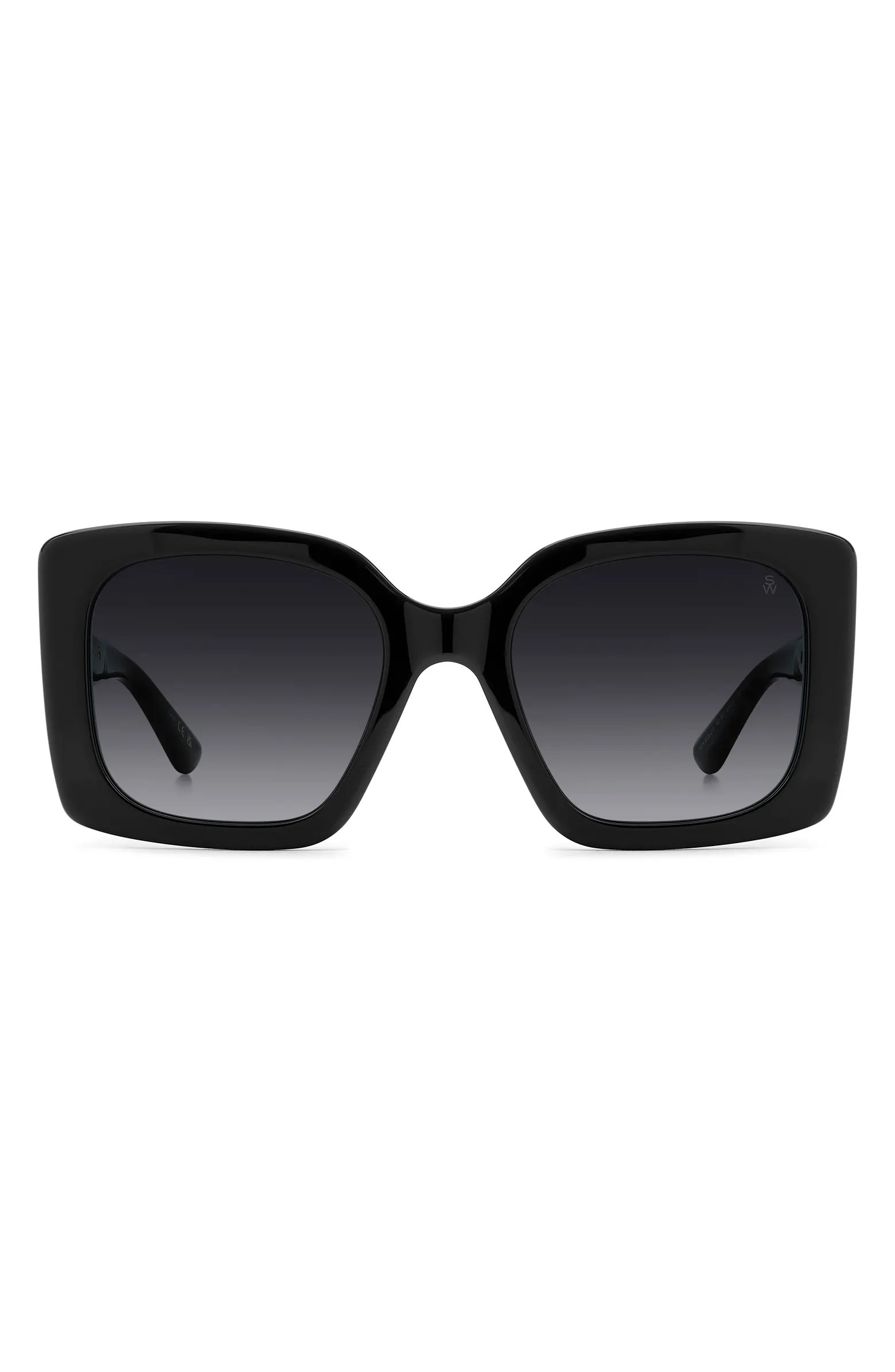 53mm Gradient Square Sunglasses | Nordstrom