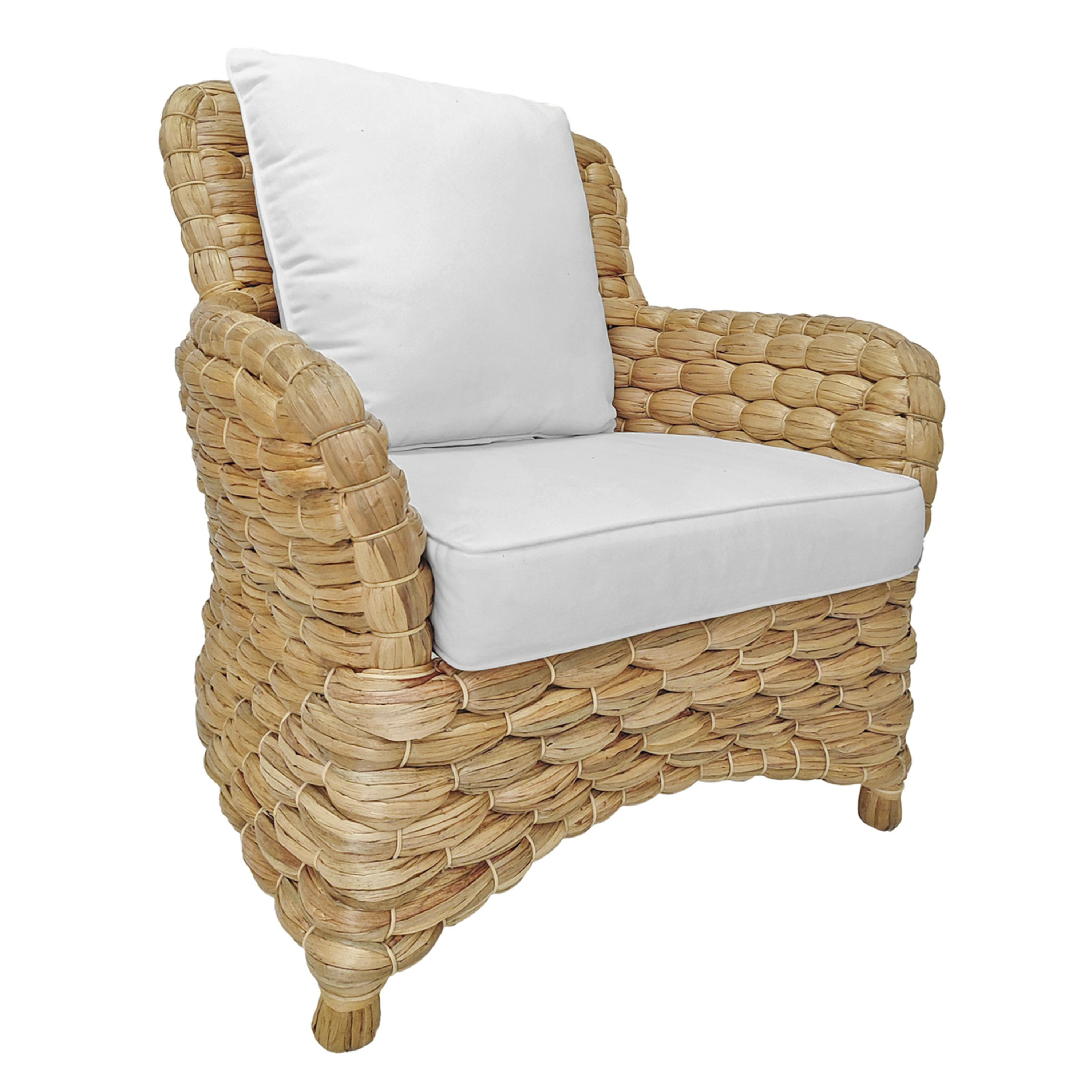 Thornfield Handwoven Water Hyacinth Chair | World Market