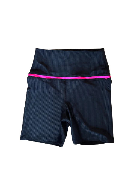 Maui Short Bottoms- Black/Neon Pink | LainSnow