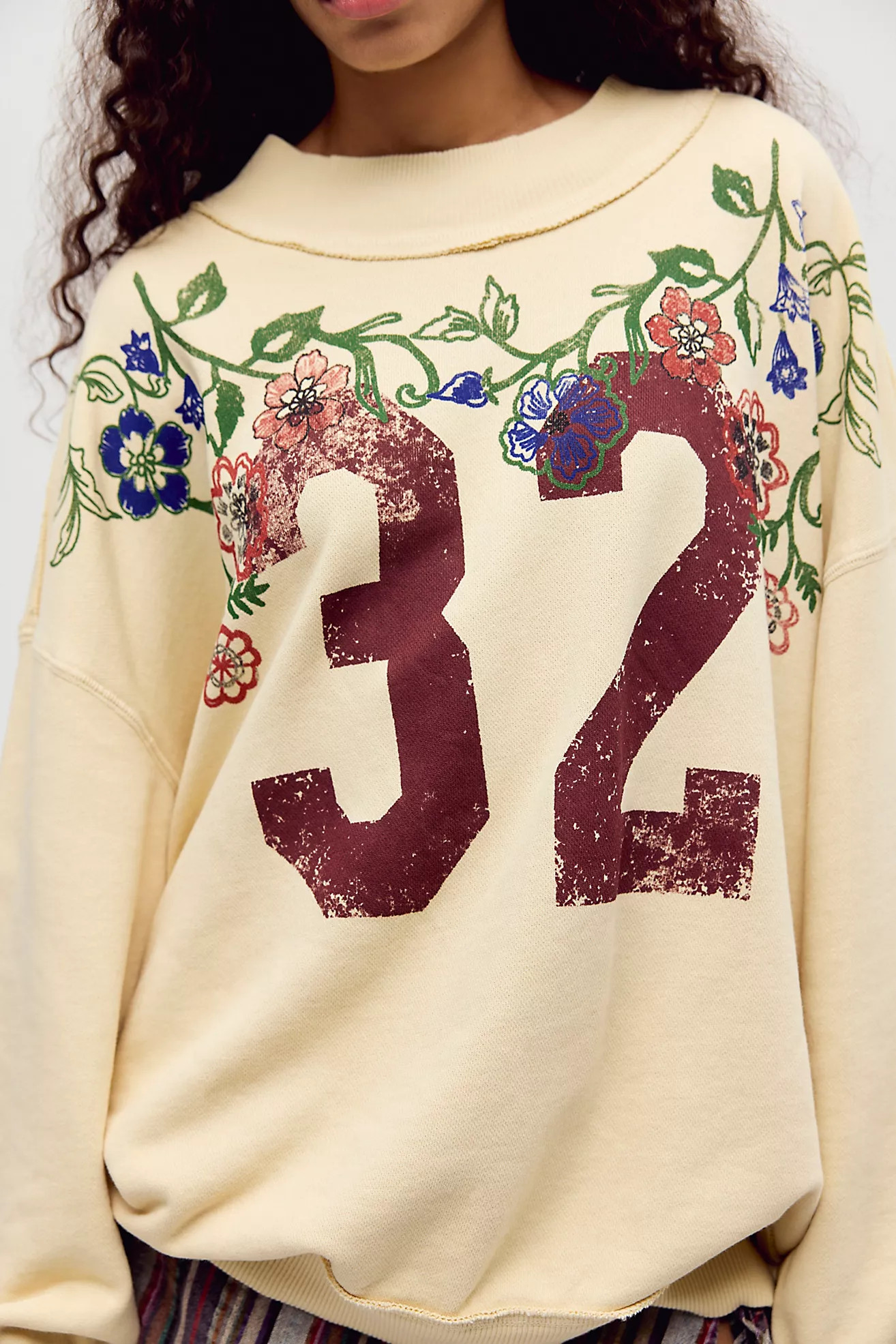 We The Free Palm Spring Turtleneck Graphic Pullover | Free People (Global - UK&FR Excluded)