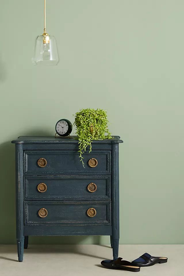 Washed Wood Nightstand | Anthropologie (US)