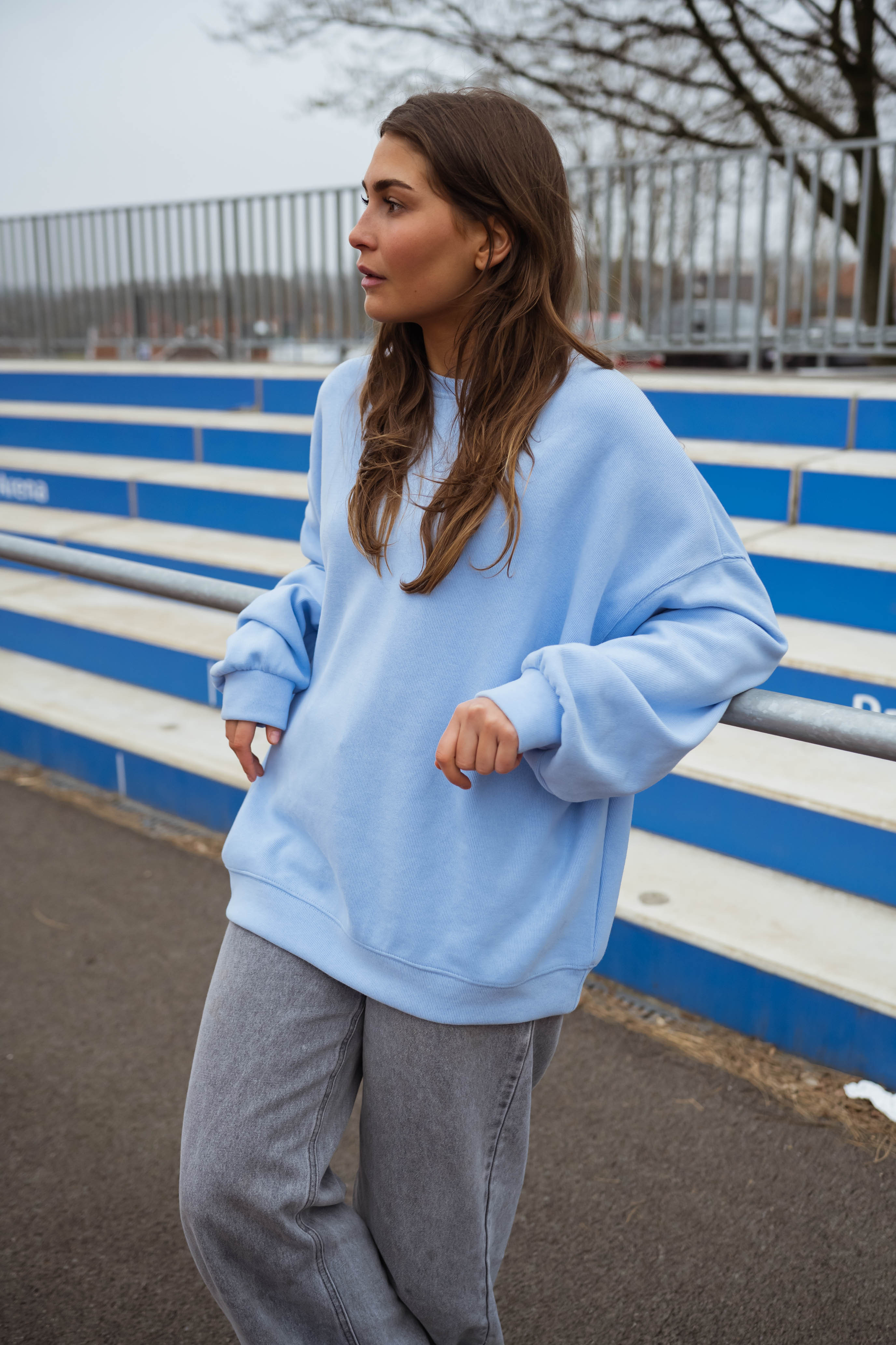 Blue Lyo Sweater | Easy Clothes