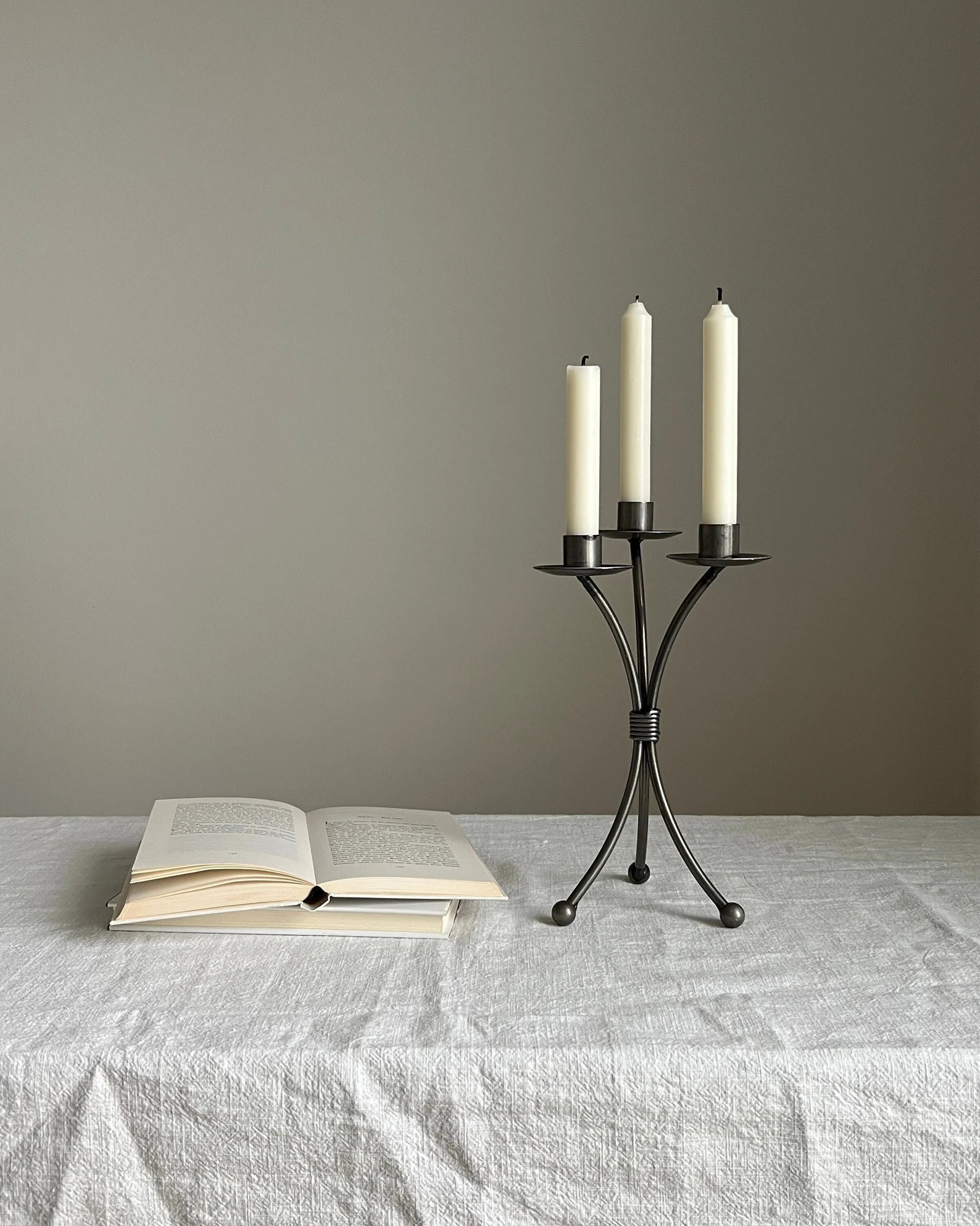 Vintage Candle Holder - Elegance and Aesthetic Candle Holder - Triple Candelabra | Etsy (US)