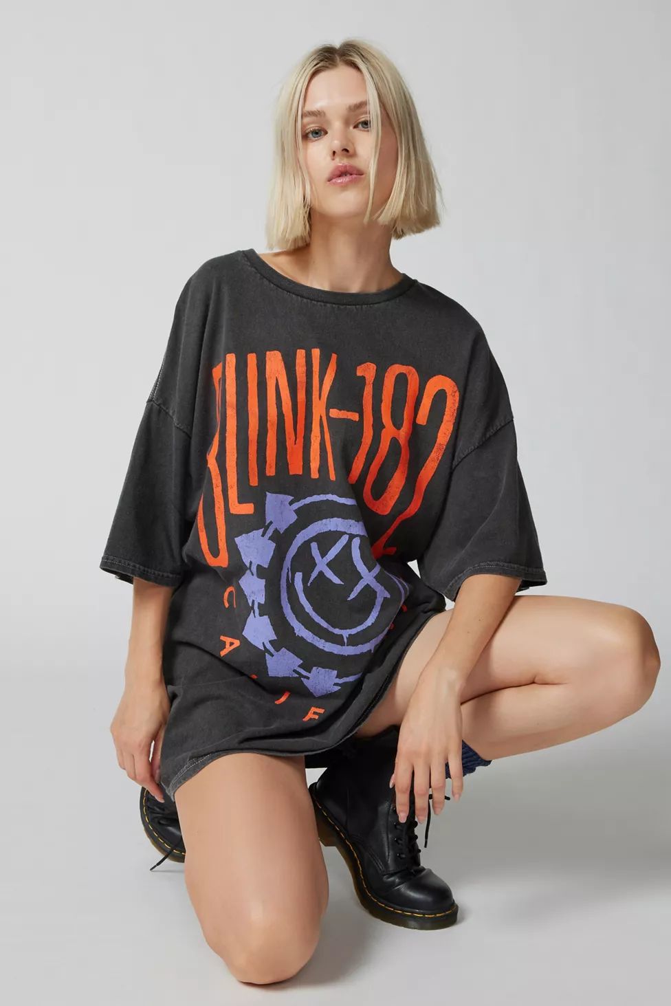 Blink 182 T-Shirt Dress | Urban Outfitters (US and RoW)