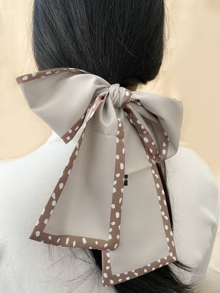 Bow Knot Scrunchie Scarf | SHEIN